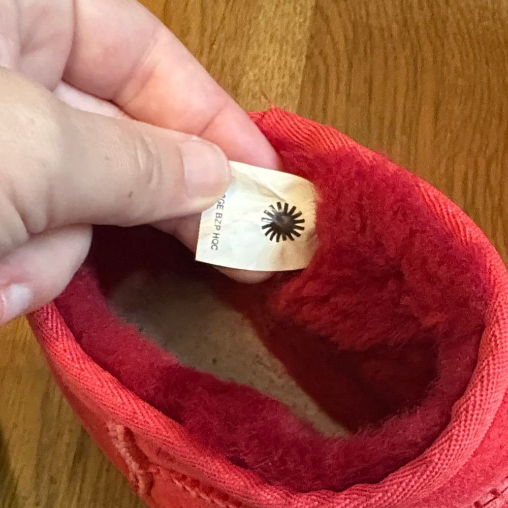 Red UGG Ankle Boots - Picture 2 of 6